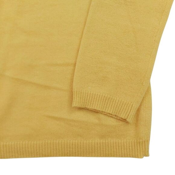 MaxMara Weekend Sweater Womens Small Yellow Wool Blend Comfy Cozy Knitted Office - Picture 4 of 10